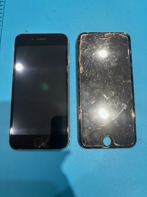 【安城店】iPhone6Sの画面修理【安城市からご来店】