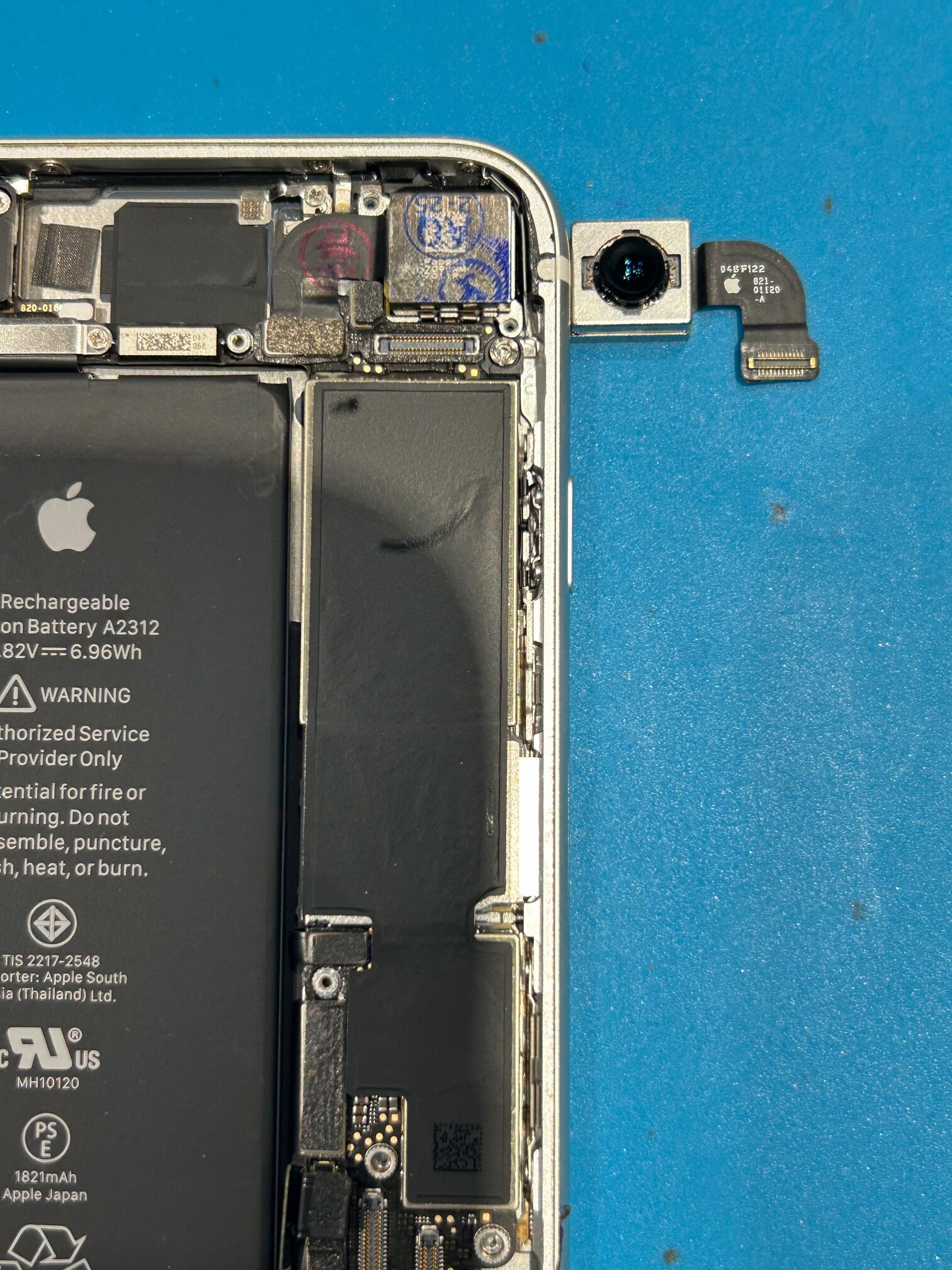 【安城店】iPhone SE (第２世代)のアウトカメラ修理【岡崎市からご来店】