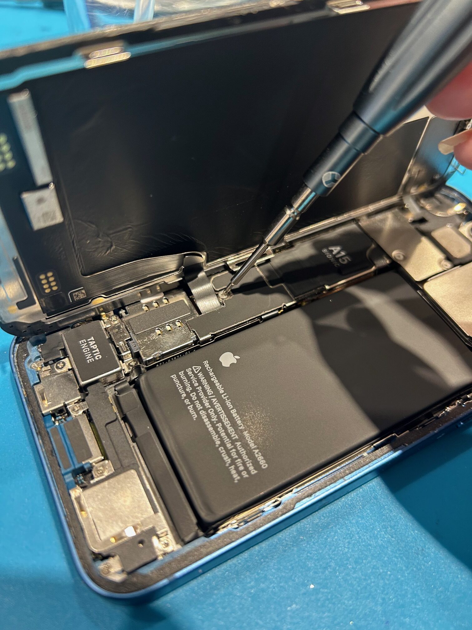 【安城店】iPhone 13miniのバッテリー交換【岡崎市からご来店】