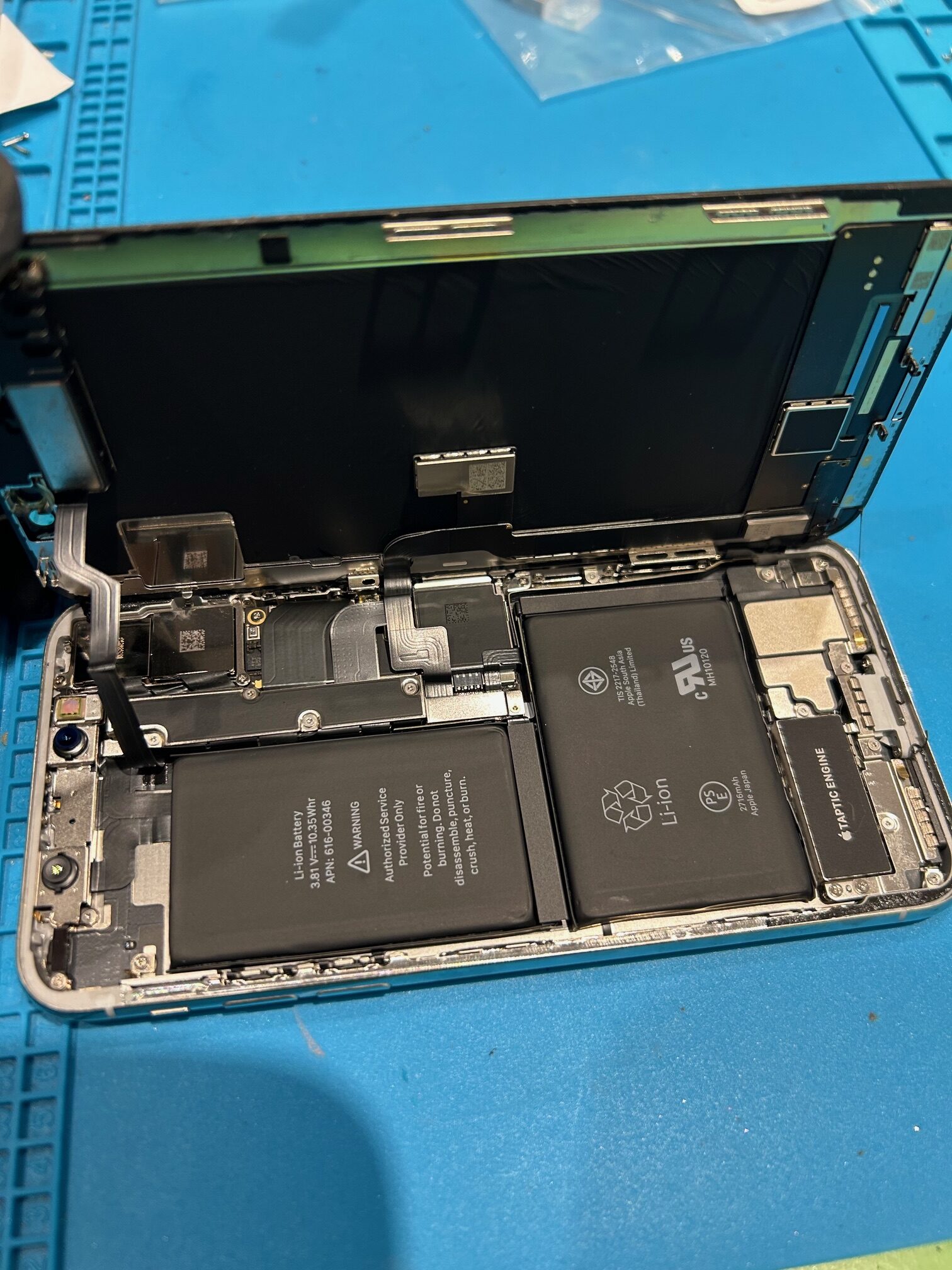 【安城店】iPhoneⅩのバッテリー交換【安城市からご来店】