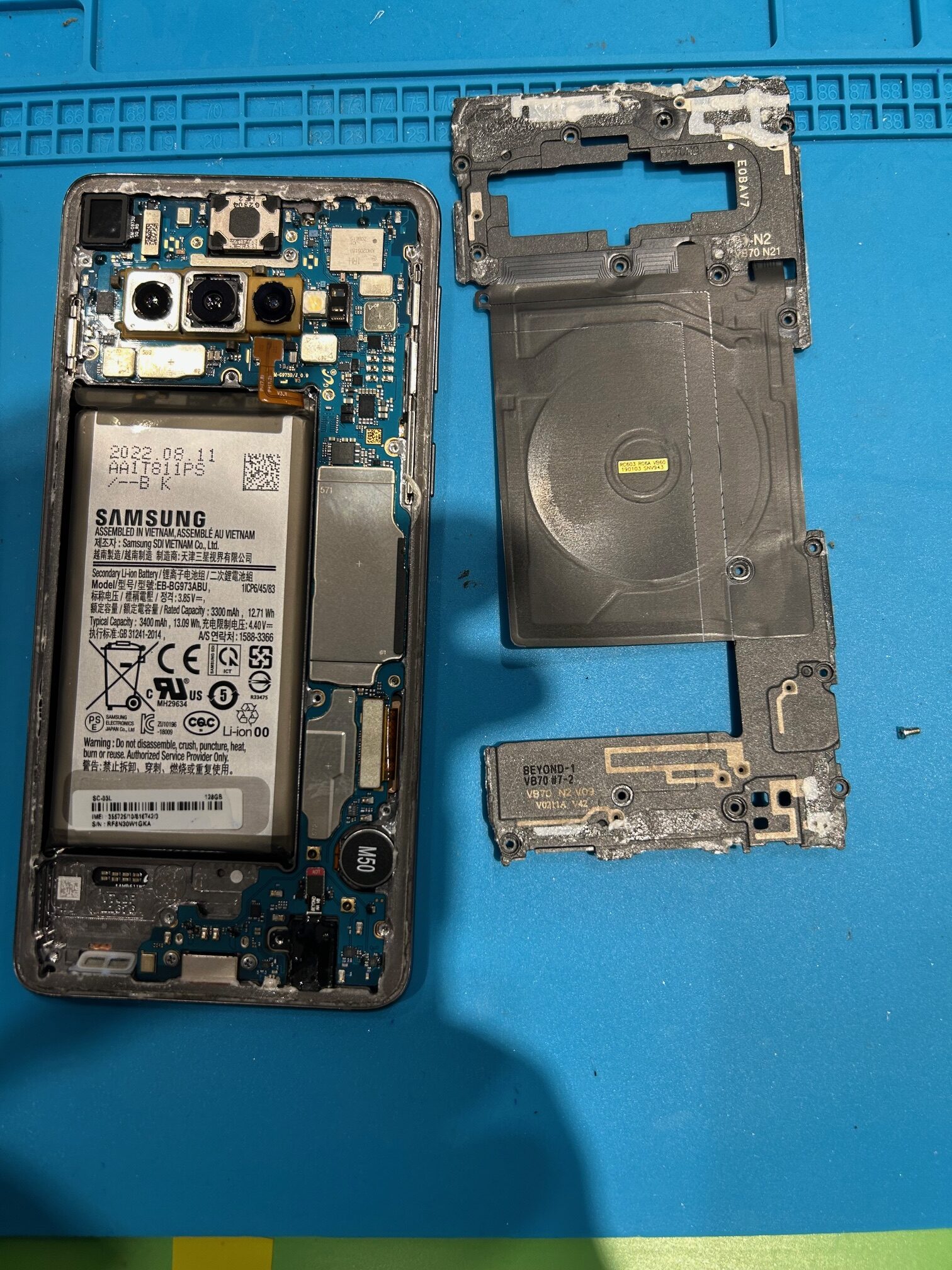 【安城店】Galaxy S１０のバッテリー交換【知立市からご来店】