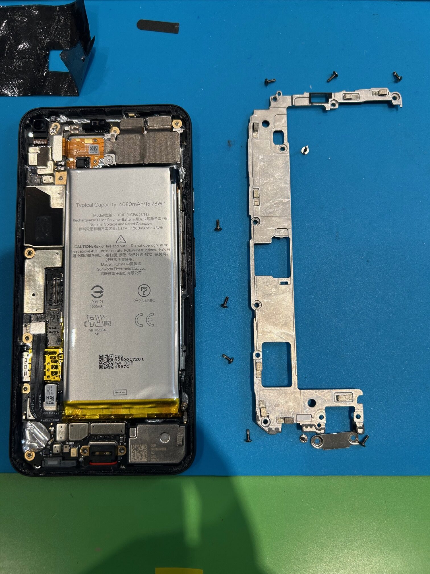 【安城店】Google Pixel 5のバッテリー交換【豊田市からご来店】