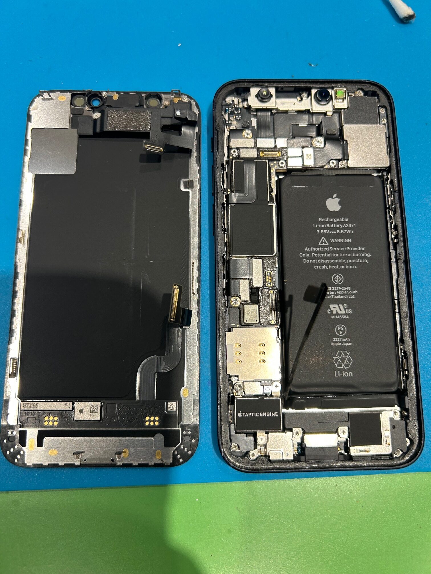 【安城店】iPhone１２miniのバッテリー交換【岡崎市からご来店】