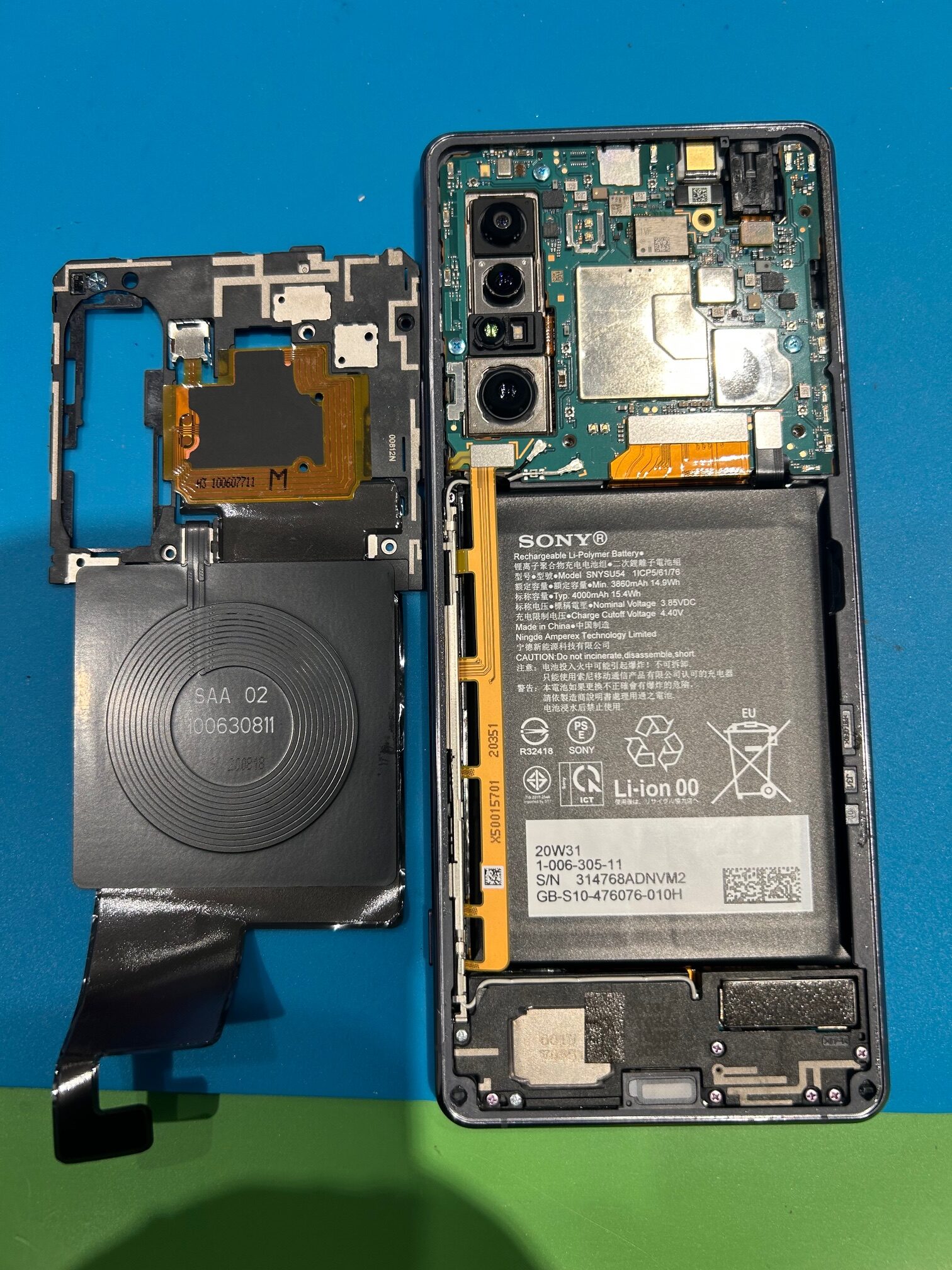 【安城店】Xperia 1 IIのバッテリー交換【高浜市からご来店】