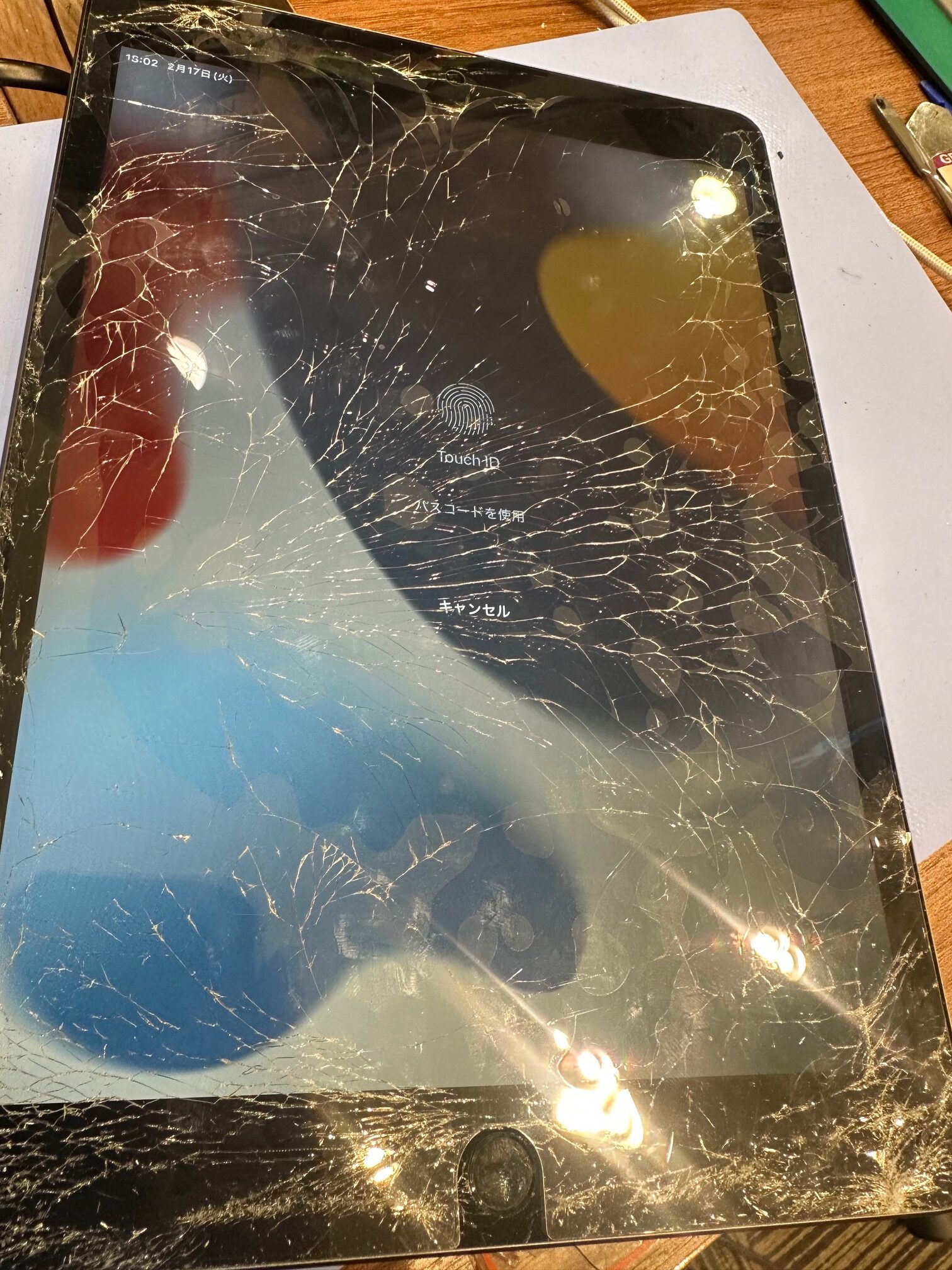 【iPad修理もお任せください！！】【安城店】iPad９のフロントガラス交換【知立市からご来店】